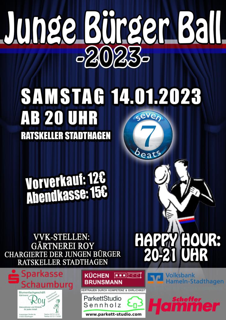 Junge Buerger Ball 2023 im Ratskeller Stadthagen junge buerger ball 2023 ratskeller stadthagen zeitung schaumburg